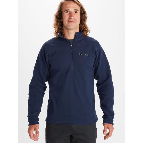 Marmot Rocklin Fleece For Mens Navy CUR253740